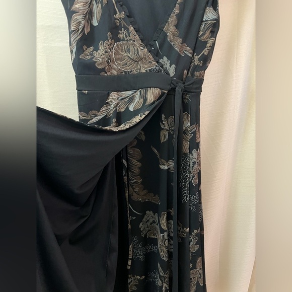 🔵 Jonathan Martin wrap dress size 12 summer floral boho chic - Picture 2 of 8